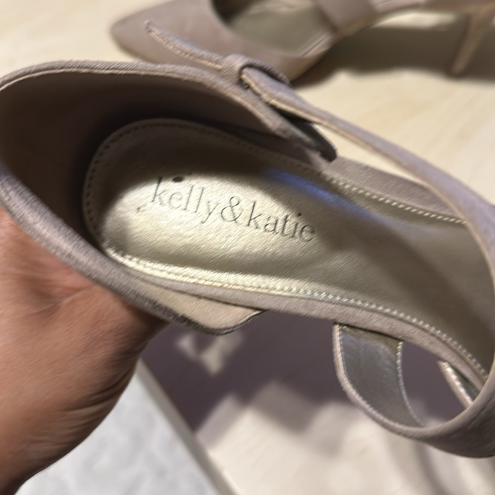 KELLY & KATIE TAN KK TARA WOMEN’S SHOES SIZE 9 IN EXCELLENT CONDITION - Picture 9 of 10